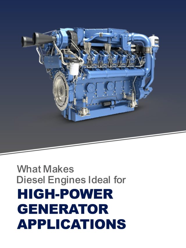 What Makes Diesel Engines Ideal for High-Power Generator Applications