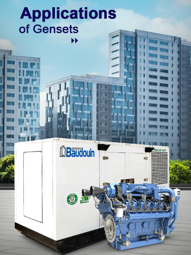 Versatile Gensets by Baudouin India | Explore Applications