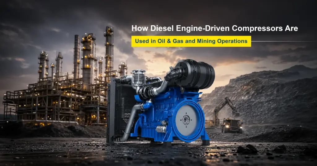 How Diesel Engine-Driven Compressors Are Used in Oil & Gas and Mining Operations