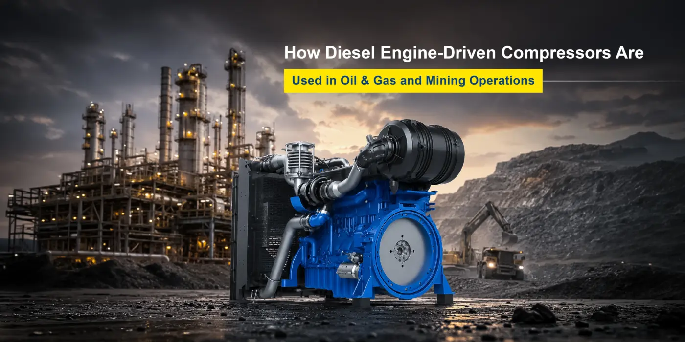 How Diesel Engine-Driven Compressors Are Used in Oil & Gas and Mining Operations