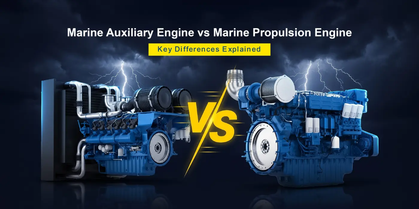 Marine Auxiliary Engine vs Marine Propulsion Engine: Differences Explained