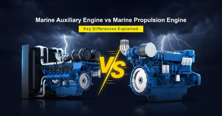 Marine Auxiliary Engine vs Marine Propulsion Engine: Differences Explained
