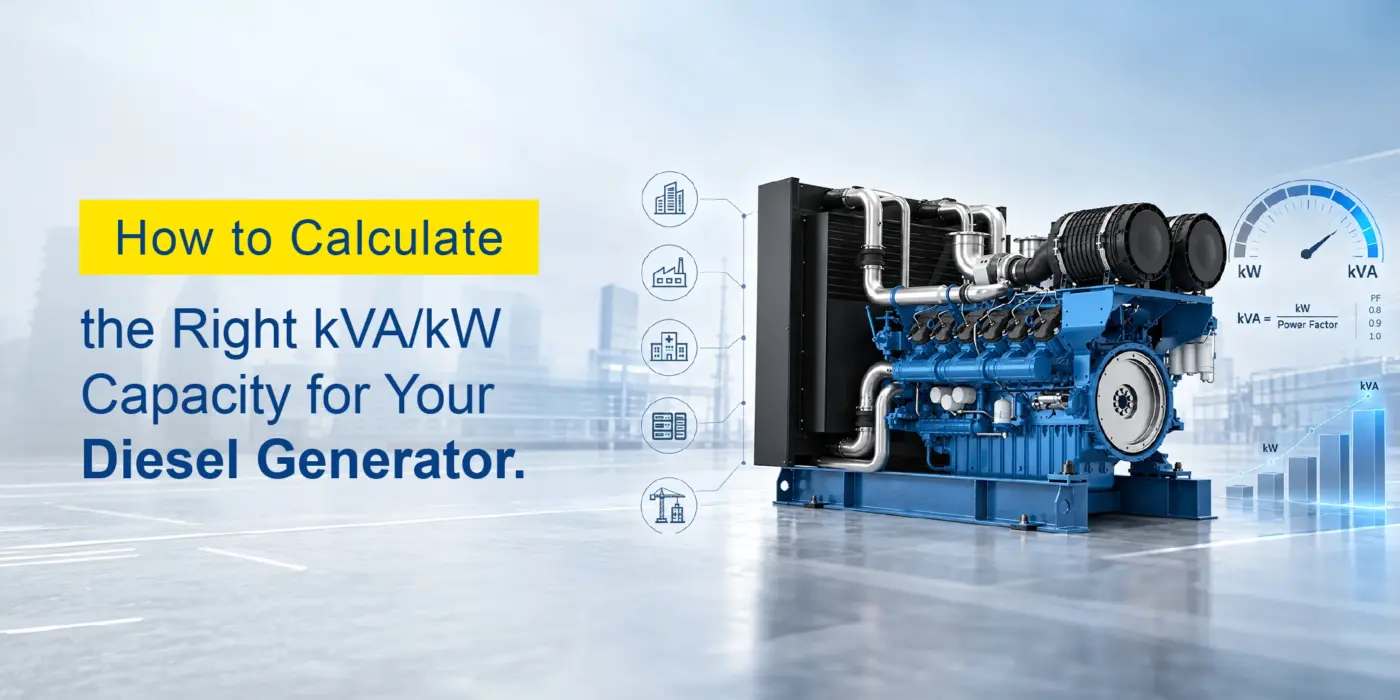 the Right kVA/kW Capacity for Your Diesel Generator