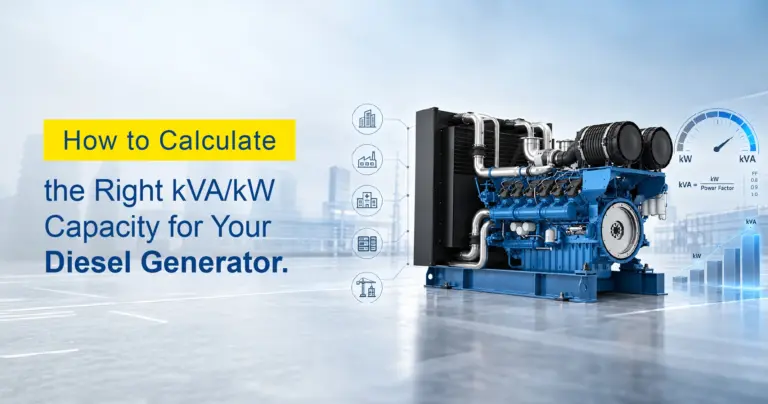 the Right kVA/kW Capacity for Your Diesel Generator
