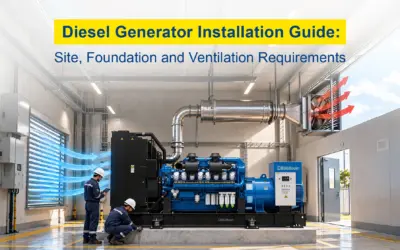 DG Set Installation Guide: Site, Foundation, Airflow